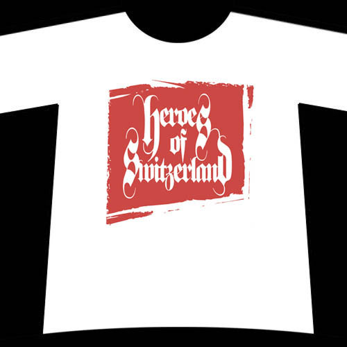 Heroes of Switzerland t-shirt front